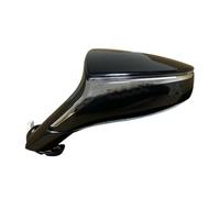 DQRG Conjunto Espejo Retrovisor Espejo Retrovisor para Lexus ES 250 2020-2023, Plegable, Eléctrico, con Intermitentes, Calefacción Y Ajuste De Lente. Retrovisor Lateral(Negro,Izquierda)