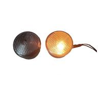 DQRG Giro Indicadoras Luz 2 Luces De Señal De Giro para Jeep para Wrangler JK, Derecha E Izquierda, 68200290AA Y 68200291AA (2007-2018) Intermitentes Espejo(with Halogen Lamp)