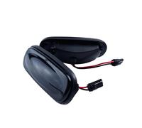 DQRG Indicador Intermitente 1 Par Intermitentes Laterales LED Ámbar Dinámicos Para Land Para Rover Para Defender 90 Para Discovery 2 Con Lente Negra