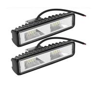 DQRG Luces Circulación Diurna 2 Uds 480W Luz LED Trabajo Faro Redondo 6000K 5000LM Foco IP68 Impermeable Para Todoterreno Coche Furgoneta Camión SUV Cubiertaconjunto Faro(2PCs Type3)