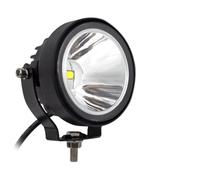 DQRG Luces Circulación Diurna Luz Led Trabajo 4 Pulgadas Focos Redondos Todoterreno Para Coche ATV Moto Cross Camioneta Faro Delantero Para Motocicleta 12v Y 24v Cubiertaconjunto Faro(Gold)