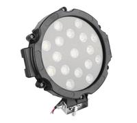 DQRG Luces Circulación Diurna Para Camión Para JEEP Para Hummer Accesorios Luz Trabajo Para Coche 12V 51W LED Brillante Todoterreno Foco 4x4 Lámpara Punto Cubiertaconjunto Faro(Negro)