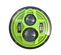 DQRG Luces Circulación Diurna Para Lada 4x4 Para Urban Niva 1 Par 7 Pulgadas LED Faro DRL Luz Señal Giro Cubiertaconjunto Faro(GreenA)