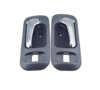 DQRG Manija Puerta Coche para CRV 97-01 para Odyssey 1995-1998 72124S10A11ZA, 72164S10A11ZA para Chrome Gris/Negra Interior Delantera Izquierda Derecha(Grey FrontPair)