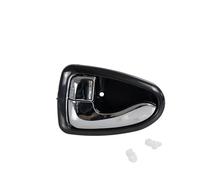 DQRG Manija Puerta Coche para Hyundai para Accent para Verna 2000 2001 2002 2003 2004 2005 2006 Manija Puerta Interior 8262025000 Negro Cromado(Chrome Left)