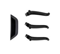 DQRG Manija Puerta Coche para X3 X4 F25 F26 2010-2016 Reemplazo Panel Cubierta Manija Puerta Interior Coche(Black 4pc Set)