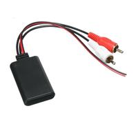 Dqsgiqe Adaptador de conexión inalámbrica para coche, adaptador de cable inalámbrico de audio inalámbrico, adaptador de cable de radio estéreo, adaptador de cable auxiliar de música, adaptador de