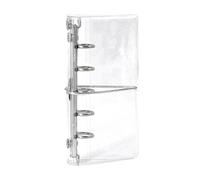 Dqsgiqe para carpeta de cuadernos | de hoja suelta recargable con cinta de cierre - M2,5 cm planificador de anillas - Para estudiantes, niñas, adolescentes, oficina en casa, escuela