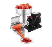 DQSPDBD - Máquina eléctrica para salsa de tomate de 450 W - Exprimidor y procesador de acero inoxidable para salsa casera, mermelada y puré - Molinillo de verduras y frutas