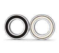 DQSURANTW Rodamiento rígido de Bolas 6010 6011 6012 6013 6014 6015 6016 6017 6200 6202 6203 6204 6205 6206 6207 6208 ZZ 2RS(6013 2RS 65x100x18)