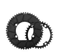 DQZJXVMKLWT Compatible con Plato de Carretera Shimano 2X Accesorios | 50-34T 52-36T 110 BCD Fit 10-12Spd manivela de carretera