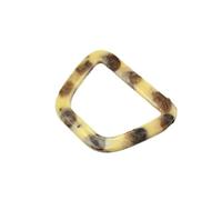 DQZRTUECA 10 Uds. Asas de Bolso de Resina acrílica en Forma de D de 16,5x12 cm for Hacer Manualidades