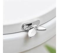 DQZRTUECA Accesorios Multicolores del Cuarto de baño de la manija del Elevador del Asiento de Inodoro for el hogar y el Viaje(Silver)