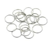 DQZRTUECA anillas de acero inoxidable, Anillos de salto 30-200 piezas Multicolor 3-16 mm Metal DIY Hallazgos Conectores divididos(Color 4,4mm 200pcs)