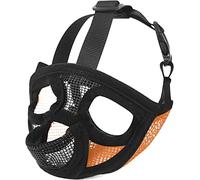 DQZRTUECA Bozal de Malla for Bulldogs, Multicolor, Varios tamaños(Orange Tongue out,S)