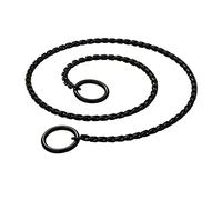 DQZRTUECA Choke de entrenamiento for perros con cadena, cadena de Collar de acero inoxidable, cadena de serpiente de Metal for cachorros, Collar deslizante for espectáculo de mascotas, Collar for entr