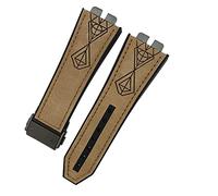 DQZRTUECA Correa de silicona suave para reloj de buceo, Correa de goma de silicona, 42 mm 441 440 correa de piel de ternero / 22/17 * 27 mm(21)