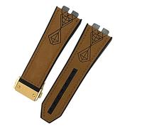 DQZRTUECA Correa de silicona suave para reloj de buceo, Correa de silicona de goma de 17 x 27 mm for reloj de 42 mm 441 440 de piel de becerro de liberación rápida/28/17 x 27 mm(34)