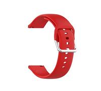 DQZRTUECA Correa de silicona suave para reloj de buceo, Correa de silicona de repuesto for Watch GT2 Pro de 22 mm, resistente a caídas, de goma suave, color naranja, 20 mm(Red,22 mm)