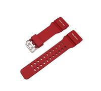 DQZRTUECA Correa de silicona suave para reloj de buceo, Correa de silicona for reloj G-Shock-1000, GWG-100, GSG-100, repuesto deportivo for hombre/5(Red)