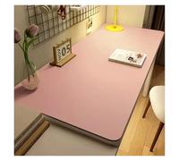 DQZRTUECA Estera de Escritorio del rectángulo del PVC con la Alfombrilla de ratón y tamaños múltiples Multicolores Superficiales de la Escritura(Pink,40x100cm)
