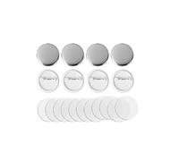 DQZRTUECA Kit para Hacer Insignias con Botones en Blanco, Pines de botón de Metal de 25-75 mm for Hacer uno Mismo, Material en Blanco, Pines, Botones, Insignias, Suministros, Piezas(500 pcs,75mm)