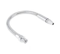 DQZRTUECA Tubo de refrigeración de Agua y Aceite, Tubo Flexible de Metal for refrigeración de Agua y Aceite, de 1/2, 3/8 y 1/4 Pulgadas, 400-700 mm, con Boquilla Redonda(700mm 1/2)