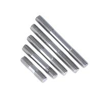 DQZRTUECA Varilla roscada de doble extremo de acero inoxidable 304 M3-M16 20-250 mm(140mm,M16 (1pcs))