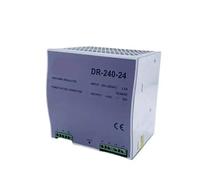 DR-240 Tipo de conmutación de carril DIN Salida única 240W Fuente de alimentación industrial 12V 24V 48V Convertidor de CA for tira de LED(DR-240-24)