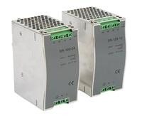 DR 75W 120W 240W Fuente de alimentación riel DIN LED SMPS 5V 12V 24V 48V | Fuente conmutada riel DIN 75W/120W/240W, 5V/12V/24V/48V, ajustable 10%, protección cortocircuito y sobrecarga(12V,75W)