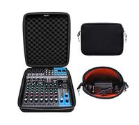 DR·AMIU Funda rígida Compatible con Yamaha MG10XU o MG10 Mezclador estéreo de 10 entradas con pequeña Bolsa de Almacenamiento, Color Negro