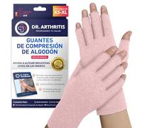 Dr. Arthritis Guantes de compresión y manual (idioma español no garantizado) desarrollados por médicos, alivian los síntomas de artritis, enfermedad de Raynaud y túnel carpiano