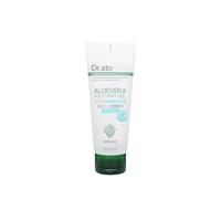 Dr.Ato Gel calmante de aloe vera: infusión de aloe intensa, hidratante para el cuidado de la piel después de tomar el sol, concentración de aloe vera al 90 % puro, 150 ml (paquete D