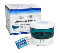 Dr. B Dental Solutions Limpiador ultrasónico, máquina de limpieza de ondas de alta frecuencia para dentaduras, protectores nocturnos, retenedores, alineadores y dispositivos de apnea del sueño
