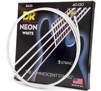 Dr B Neon nwb5 - 40 HiDef Bass Cuerdas Color Blanco