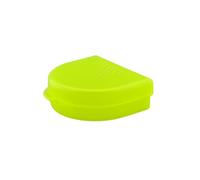Dr. Bauer's Caja para aparatos ortopédicos, con orificios de ventilación, amarillo neón, 2,70 cm, Práctico