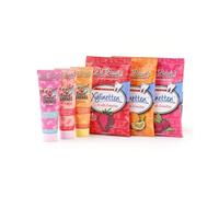 Dr. Bauer's Lovely Friends - Juego de 3 tubos de pasta de dientes para niños, 3 tubos de purpurina, caramelos sin azúcar, apto para los dientes, desarrollado por dentistas