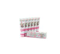 Dr. Bauer's Lovely Friends Pasta de Dientes para Niños desde los 2 Años - Fórmula Vegana con Xilitol y Purpurina Mágica, Anticaries - 90ml - Princesa - Pack de 6