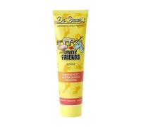 Dr. Bauer's Lovely Friends Pasta de Dientes para Niños desde los 2 Años - Fórmula Vegana con Xilitol y Purpurina Mágica, Anticaries - 90ml - Selva - Pack de 1