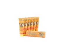 Dr. Bauer's Lovely Friends Pasta de Dientes para Niños desde los 2 Años - Fórmula Vegana con Xilitol y Purpurina Mágica, Anticaries - 90ml - Flamenco - Pack de 6