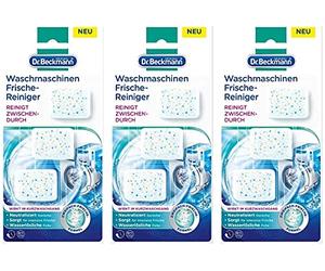 Dr Beckmann 9 x 20g Lavadoras Tapas limpiadoras de frescura