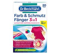 Dr. Beckmann Recogedor de pintura y suciedad 3 en 1 | Toallitas de color para una máxima protección contra la decoloración | con cuidado extra de color y fibras | 20 toallitas
