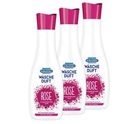 Dr. Beckmann Aroma para la ropa de Rosa, para fragancia fresca y duradera, sin suavizante y adecuado para todos los textiles, paquete de 3 (3 x 250 ml)
