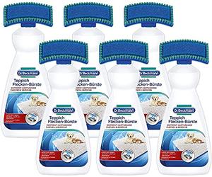 Dr. Beckmann - Cepillo para manchas de alfombra, 650 ml, paquete de 6