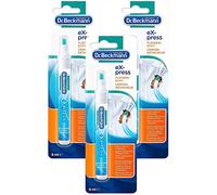 Dr. Beckmann eXpress - Lápiz quitamanchas eficaz para viajes, solución rápida y fácil, 3 x 9 ml