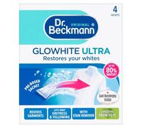 Dr Beckmann Glowhite Ultra - Blanqueador de Telas (8 Sobres de 40 g)