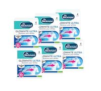 DR BECKMANN GLOWHITE ULTRA|Mantiene la ropa blanca más brillante | Trata el canas | Bolsitas de 24 x 40 g