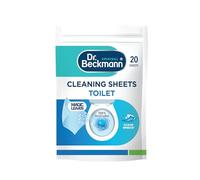 Dr. Beckmann Hojas de limpieza de inodoro | Fácil limpieza diaria del inodoro | Limpieza higiénica | Ocean Breeze | 20 hojas