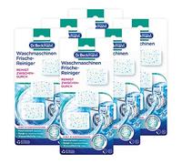 Dr. Beckmann Limpiador fresco para lavadoras, limpiador de máquina en práctico formato de cápsula, 18 x 20 g