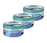 Dr. Beckmann Piedra de limpieza de vitrocerámica | eficaz limpiador de placas | incluye esponja especial 3 x 250 g